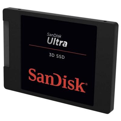 Твърд диск ssd 2tb sandisk ultra 3d, sata 3.0 6gb/s, 2.5 инча (6.35 cm), скорост на четене 560mb/s, sdssdh3-2t00-g25