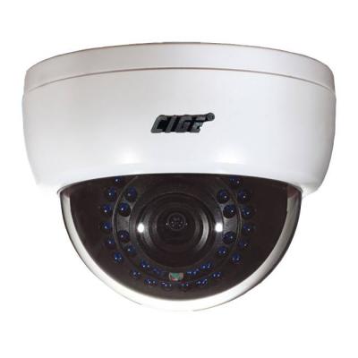 Охранителна куполна камера cige dis805he 960h exview ccd sony варифокален обектив ir прожектор 700 tvl, dis-805he